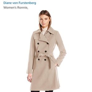 Diane von Furstenberg Women’s Ronnie Trench Coat
